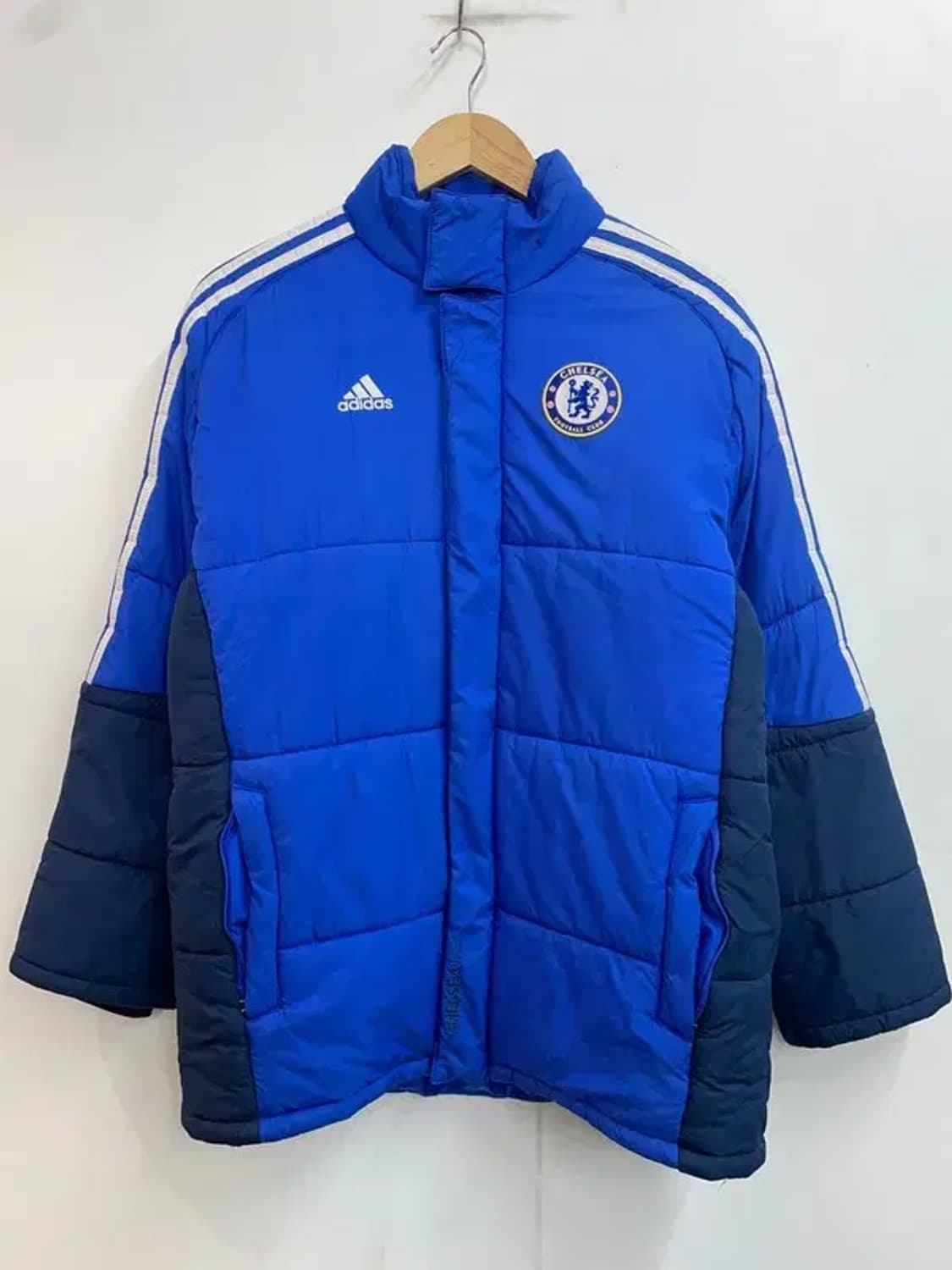 95 아디다스 삼선 첼시 다운자켓 패딩 벤치다운 축구룩 상품이미지2