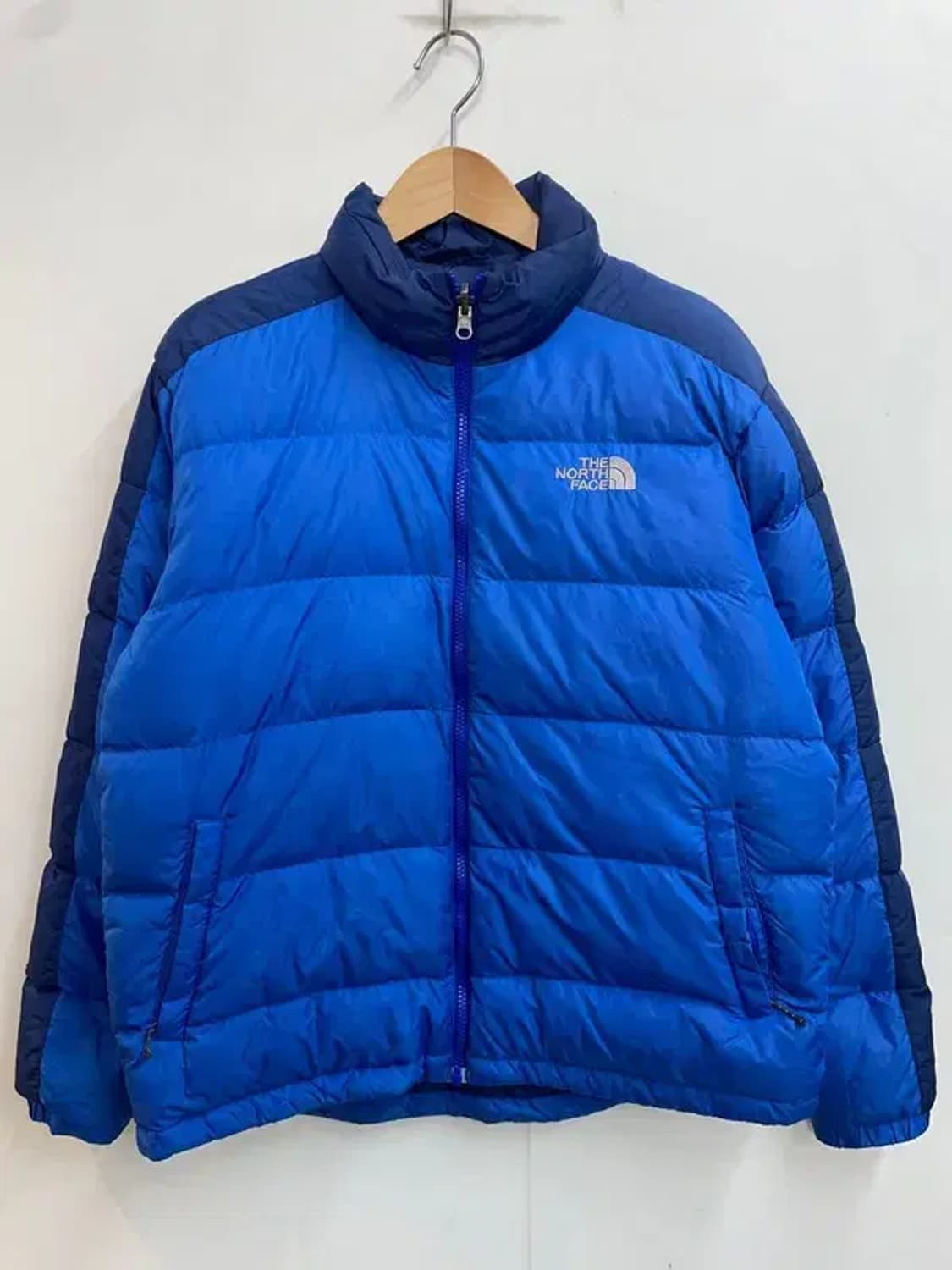 95 노스페이스 600 블루 구스다운 패딩 점퍼 상품이미지2