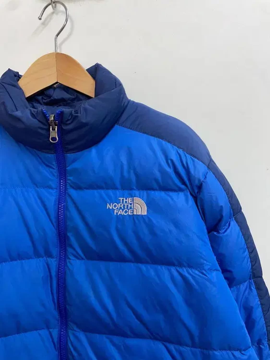 95 노스페이스 600 블루 구스다운 패딩 점퍼 상품이미지6