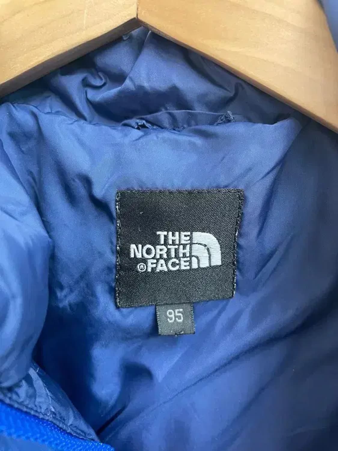 95 노스페이스 600 블루 구스다운 패딩 점퍼 상품이미지7