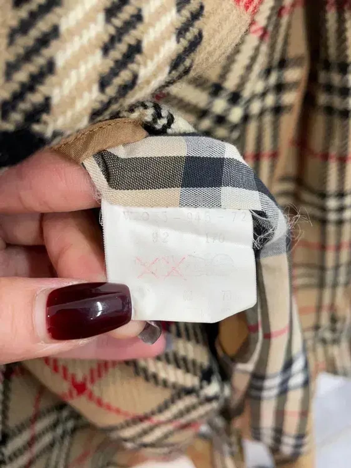 95 버버리 올드스쿨 트렌치 코트 내피 자켓 상품이미지7