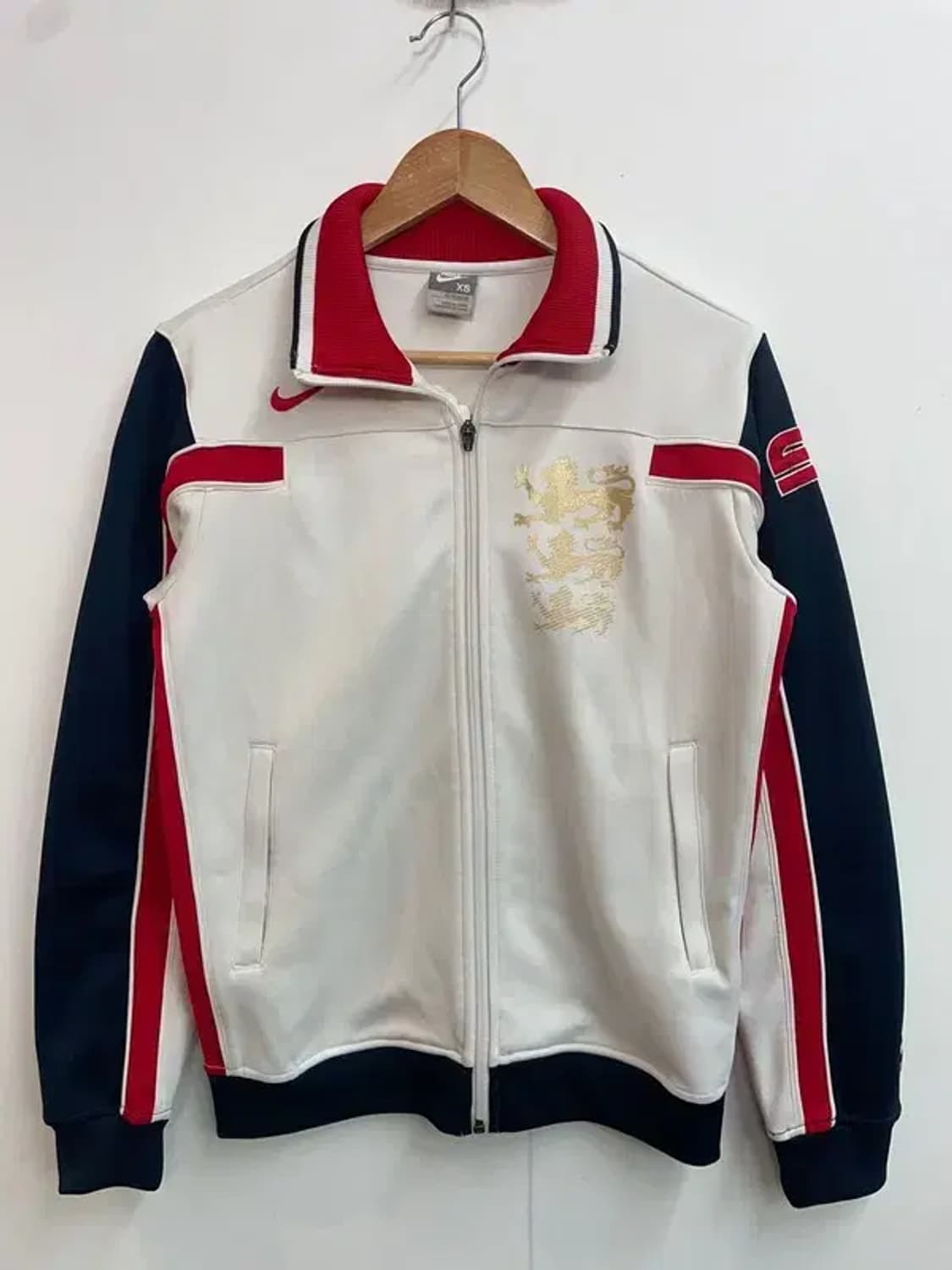 xs 나이키 07-08 시즌 잉글랜드 축구 국가대표팀 트랙탑 집업 상품이미지2