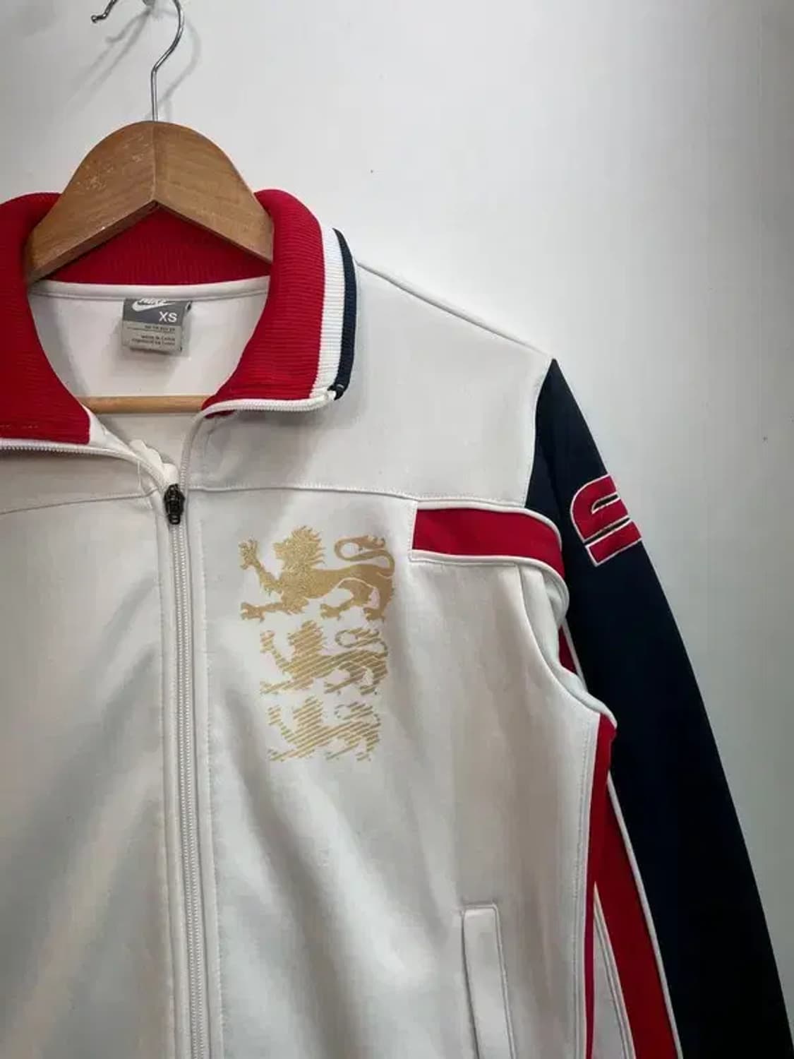 xs 나이키 07-08 시즌 잉글랜드 축구 국가대표팀 트랙탑 집업 상품이미지3