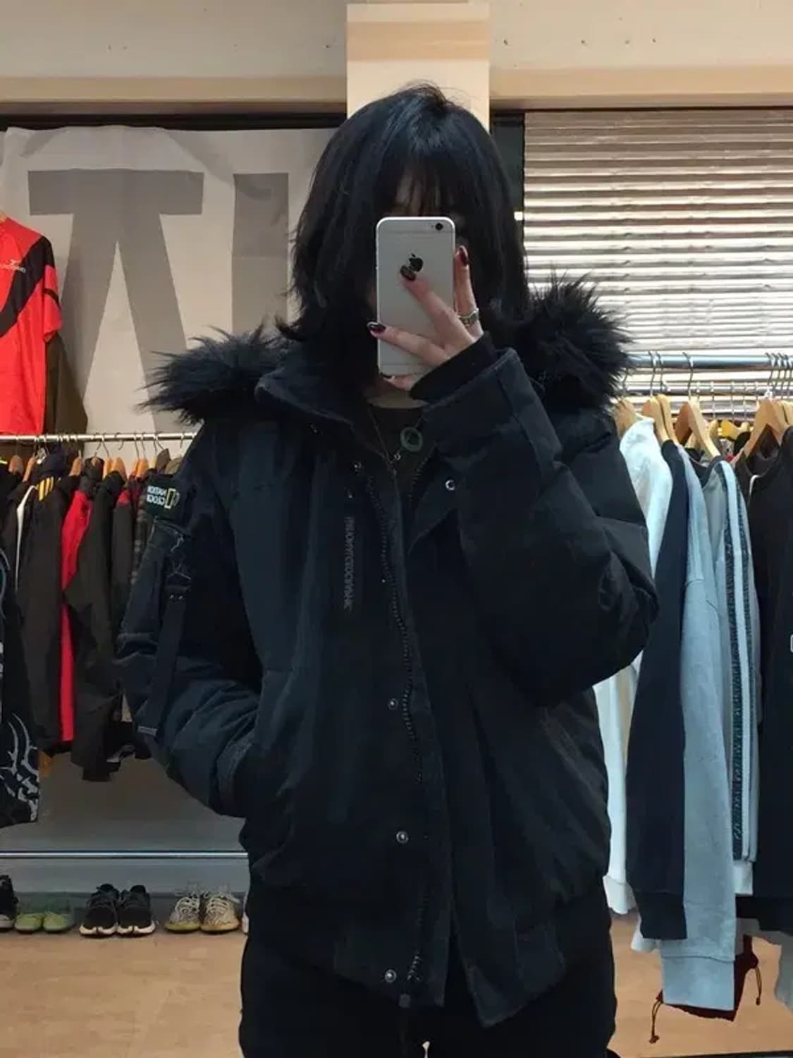 내셔널지오그래픽 타루가 덕 다운 숏 패딩 상품이미지1