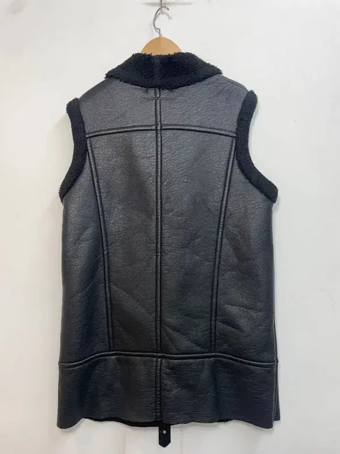 90 MM6 메종마르지엘라 오버사이즈 무스탕 베스트 상품이미지10