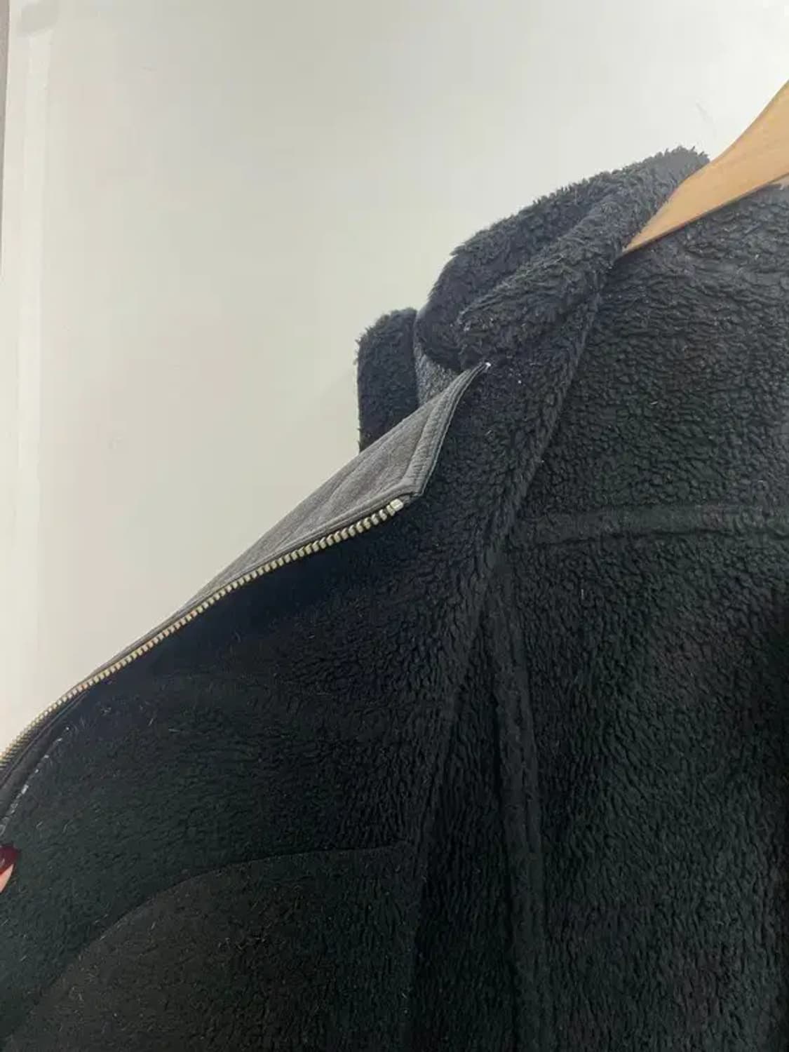 90 MM6 메종마르지엘라 오버사이즈 무스탕 베스트 상품이미지6