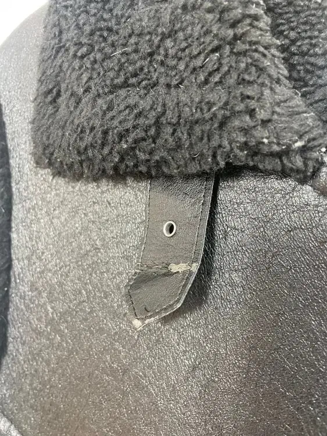 90 MM6 메종마르지엘라 오버사이즈 무스탕 베스트 상품이미지9