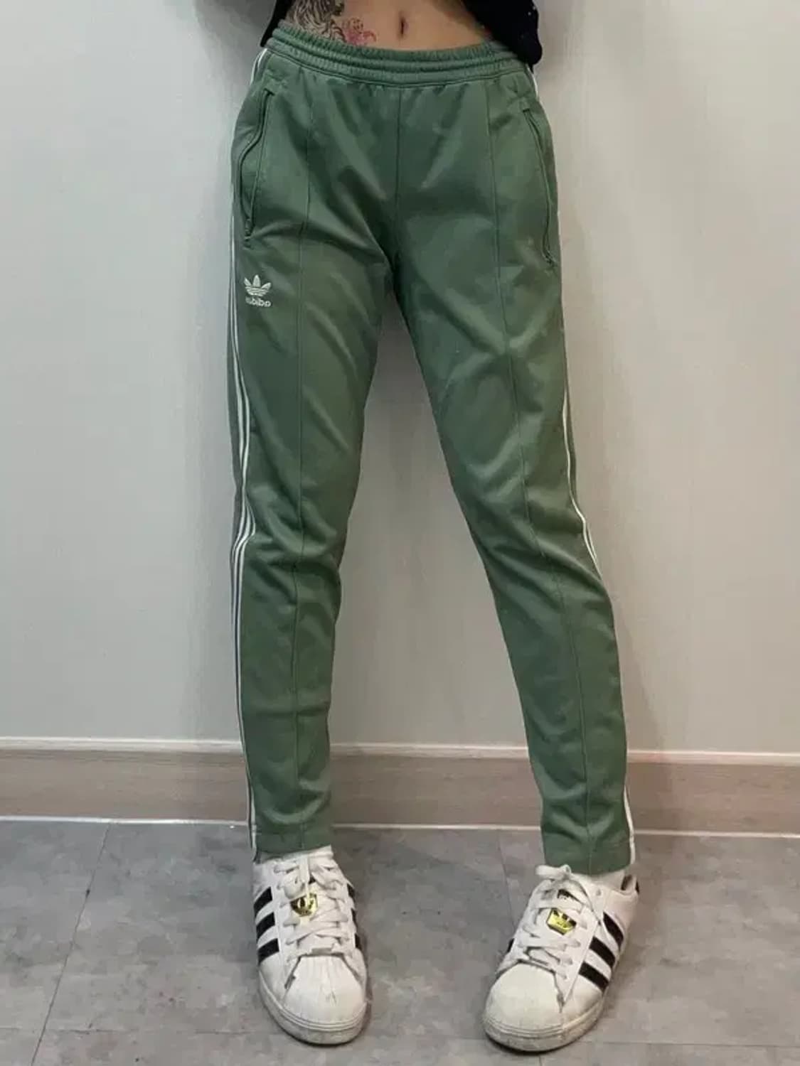 스몰 아디다스 오리지널스 베켄바우어 삼선져지 바지 상품이미지1