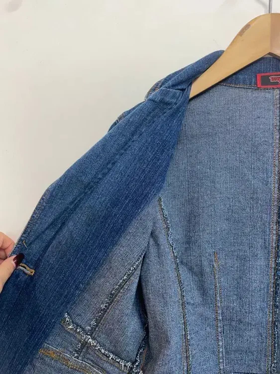 스몰 본더치 스포츠 올드스쿨 로고 데님 블레이저 상품이미지6