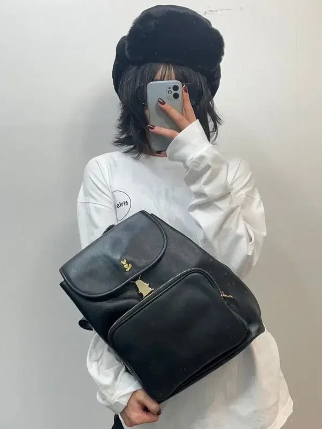 미사용 랩 시리즈 여자 미니백팩 가방 상품이미지1