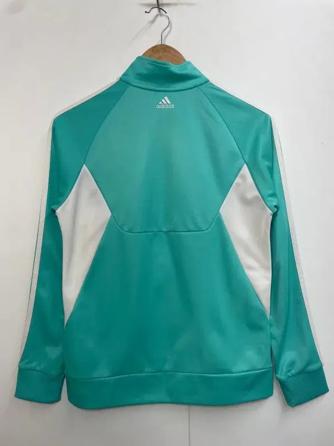 90 아디다스 우먼스 글리터 트랙탑 져지 에메랄드 상품이미지10