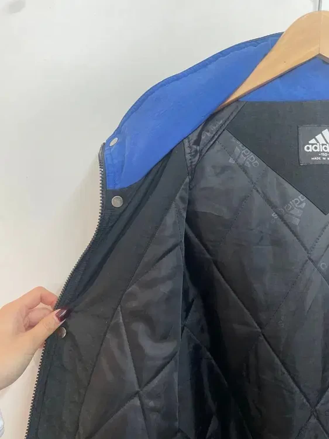 110 아디다스 올드스쿨 누빔 삼선 다운자켓 상품이미지8