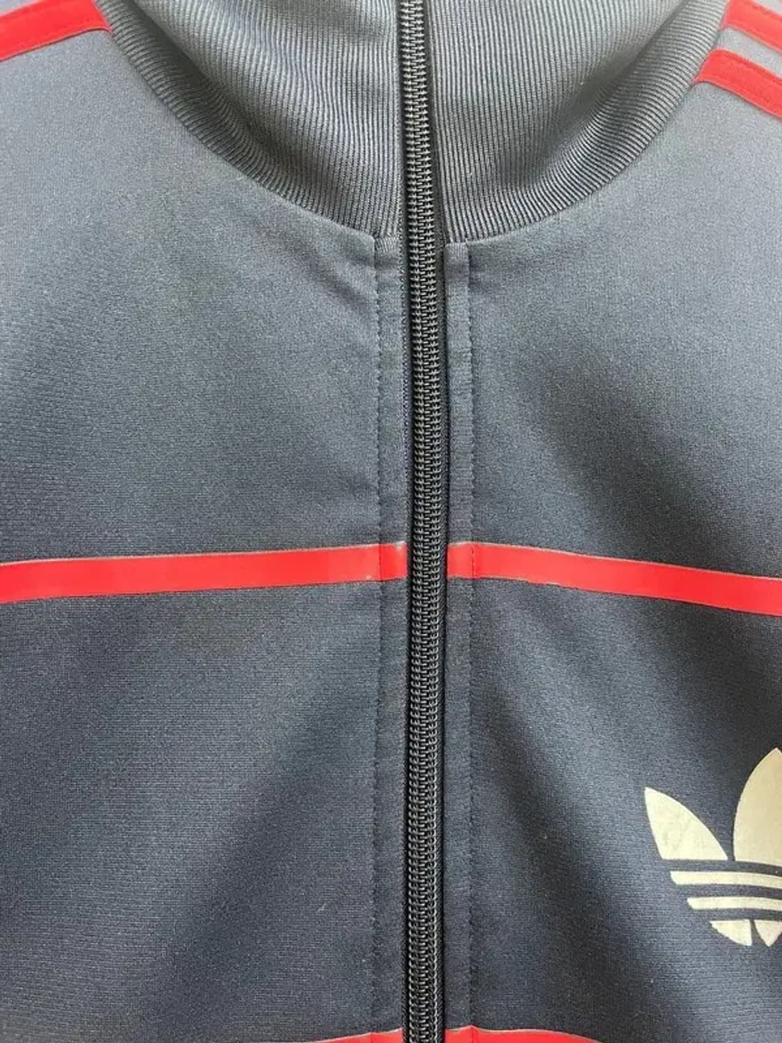 95 아디다스 오리지널스 삼선 로고 불꽃 집업 져지 상품이미지5