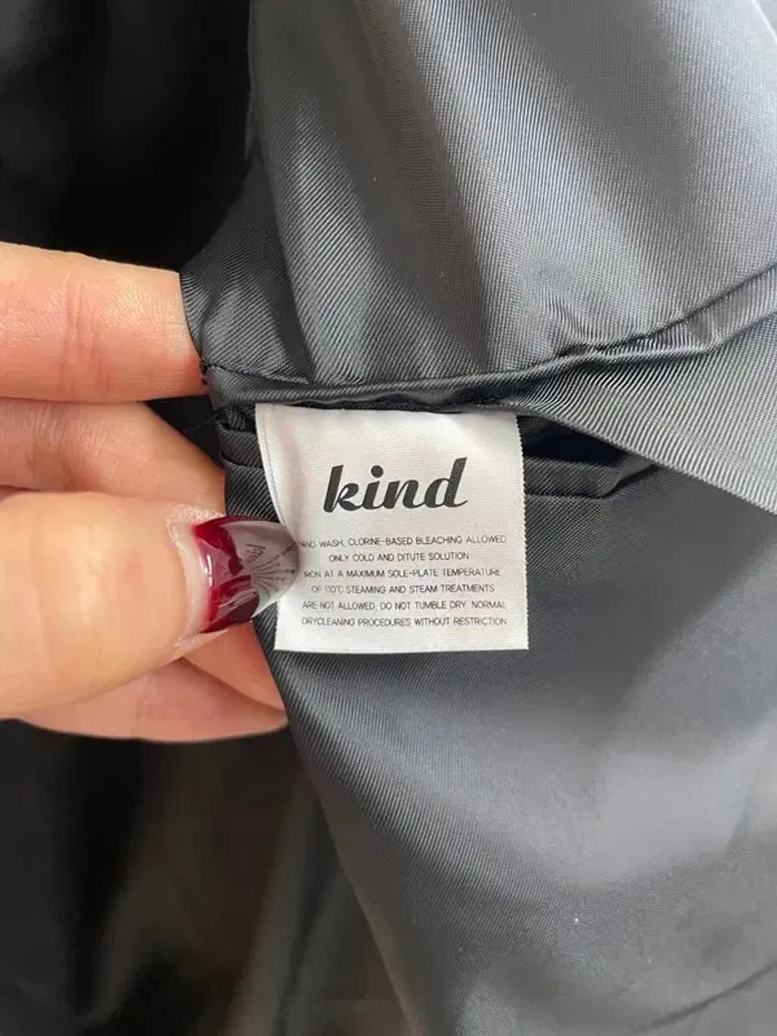 미디움 kind 헤링본 투버튼 마이 블레이저 정장룩 상품이미지7