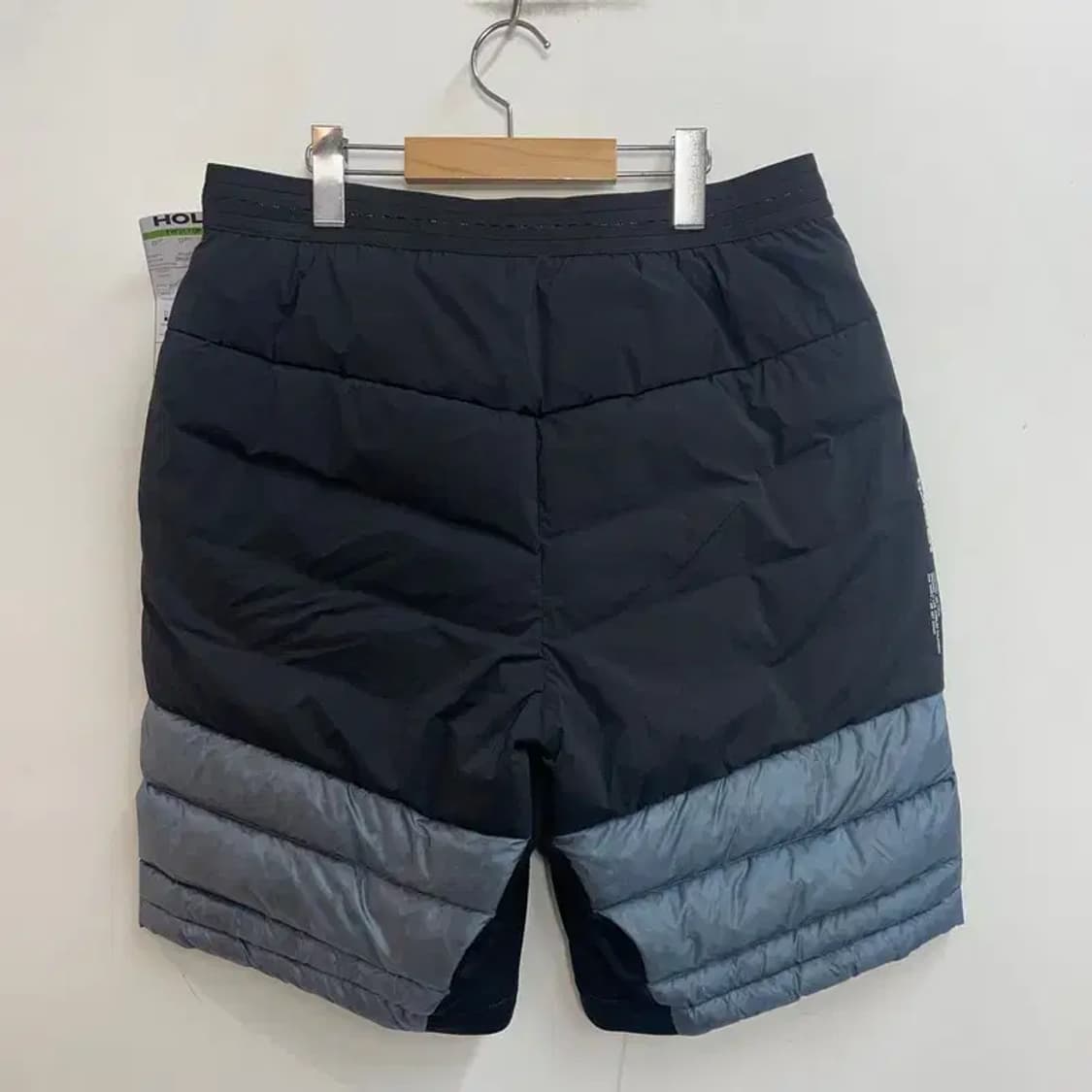 미디움 새상품 홀덴 남성용 기모 다운 숏 반바지 블루 상품이미지7