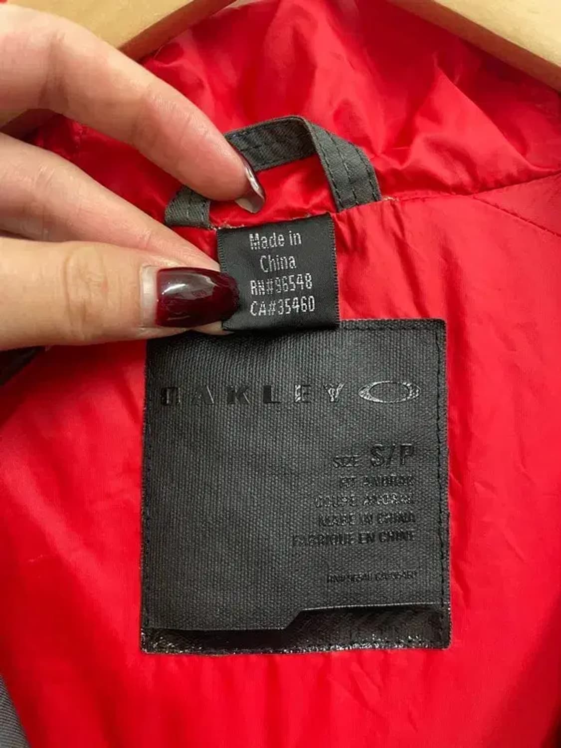 스몰 오클리 슬림핏 스키 보드복 덕다운 패딩 자켓 상품이미지5