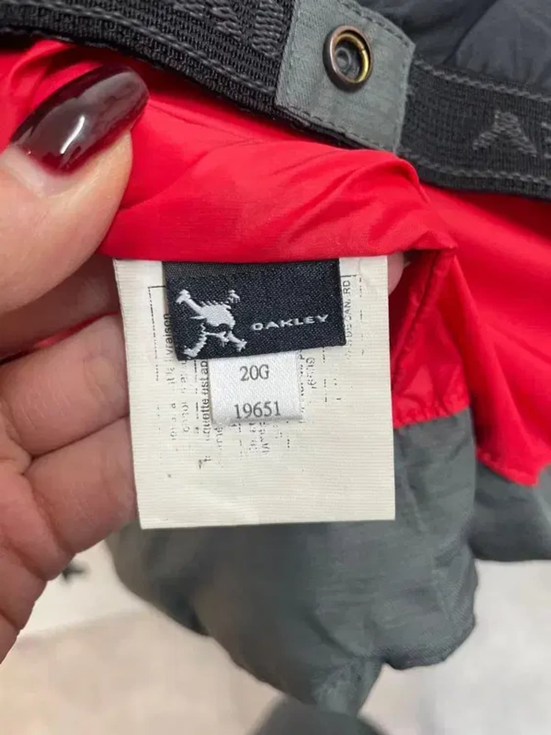 스몰 오클리 슬림핏 스키 보드복 덕다운 패딩 자켓 상품이미지6