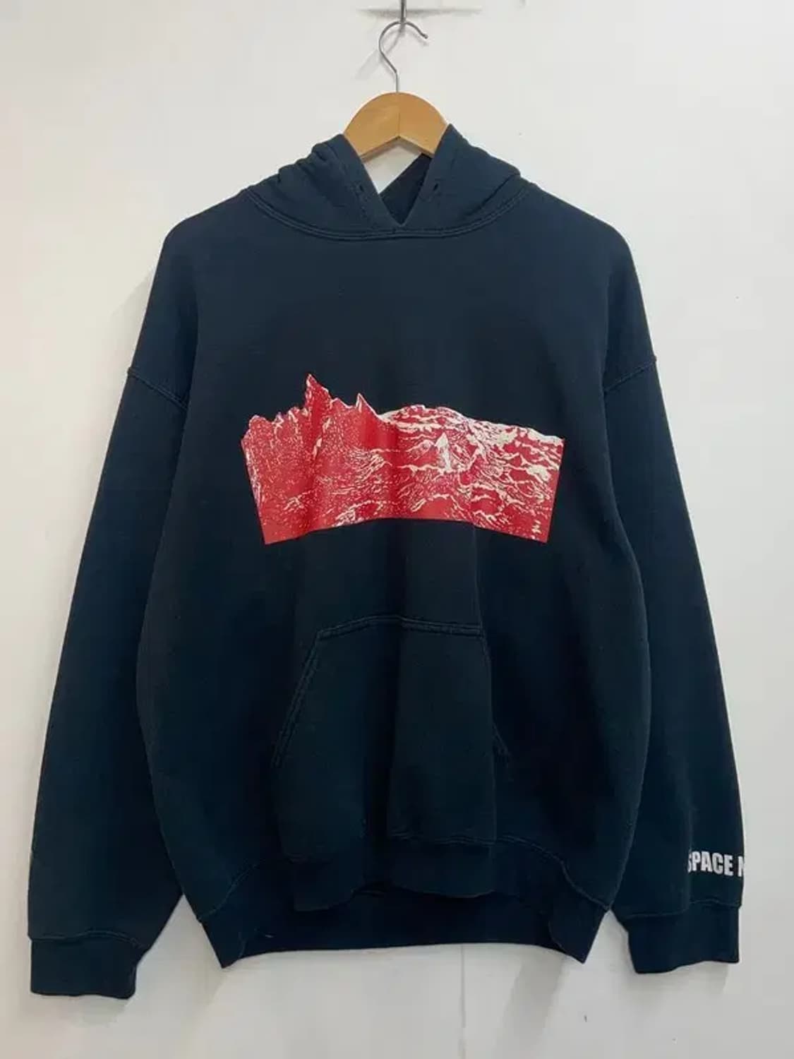 라지 언더커버 더 스페이스 널스 후디 블랙 상품이미지2