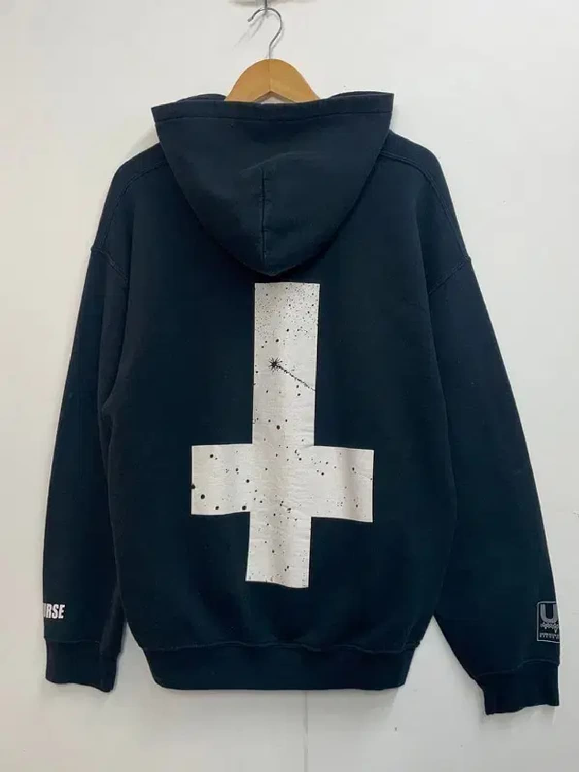 라지 언더커버 더 스페이스 널스 후디 블랙 상품이미지8