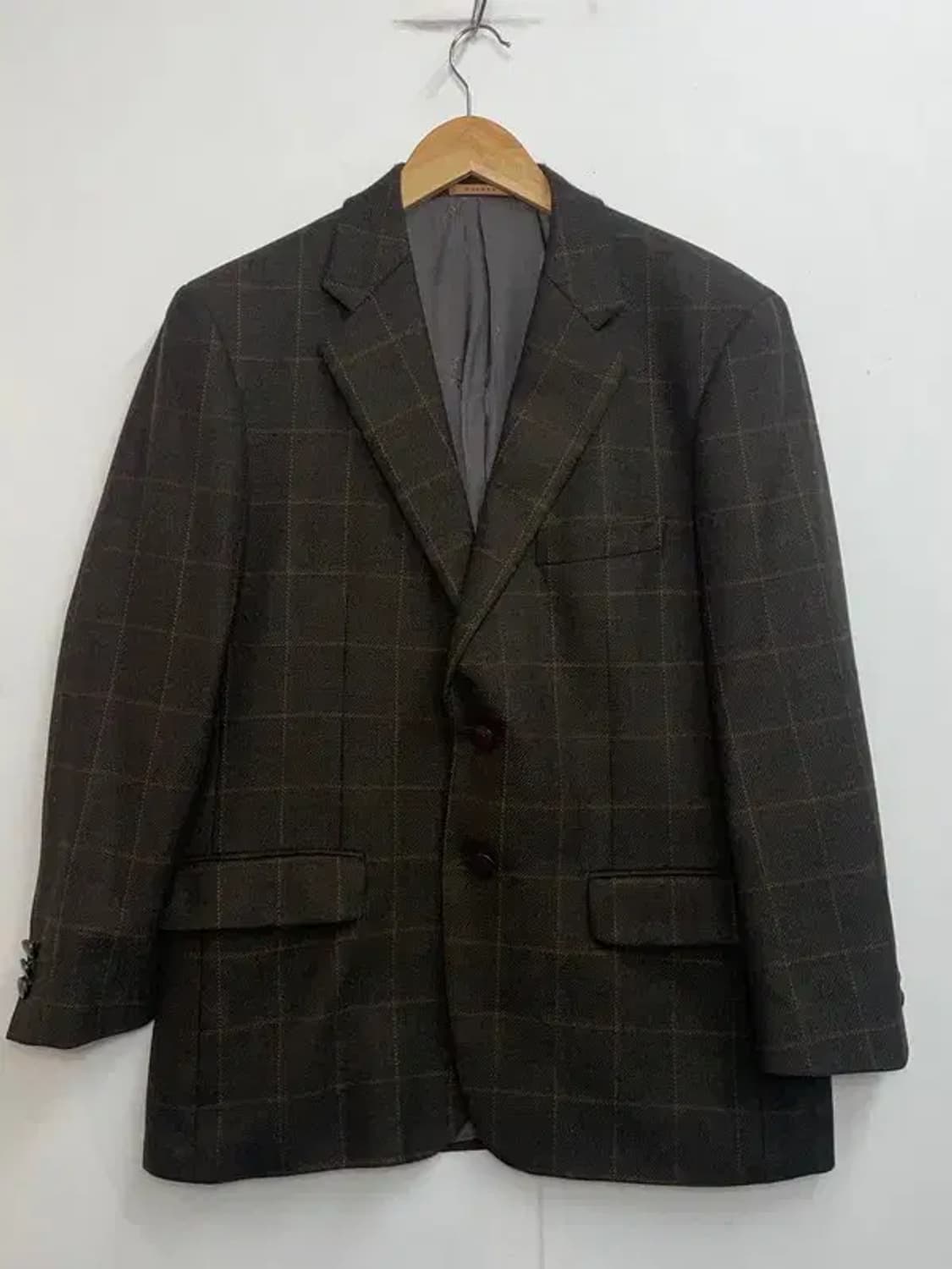 100 갤럭시 오버핏 올드스쿨 투버튼 블레이저 자켓 상품이미지2