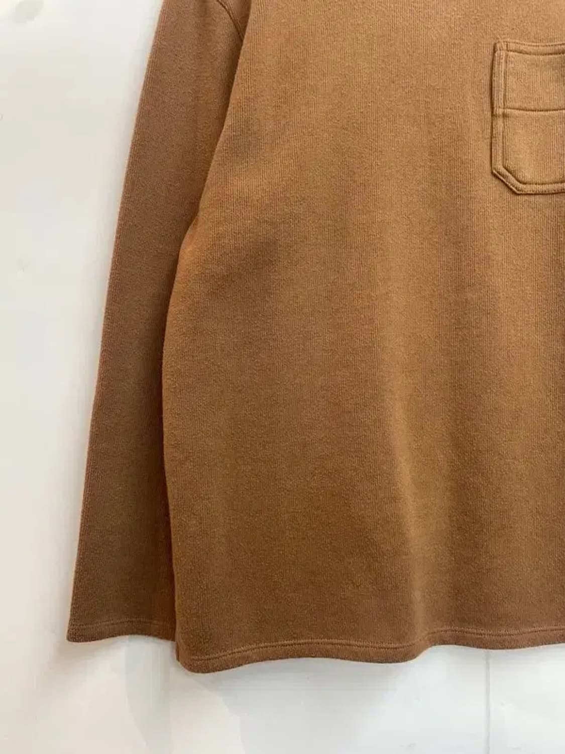 라지 벤시몽 긴팔 티셔츠 브라운 상품이미지3