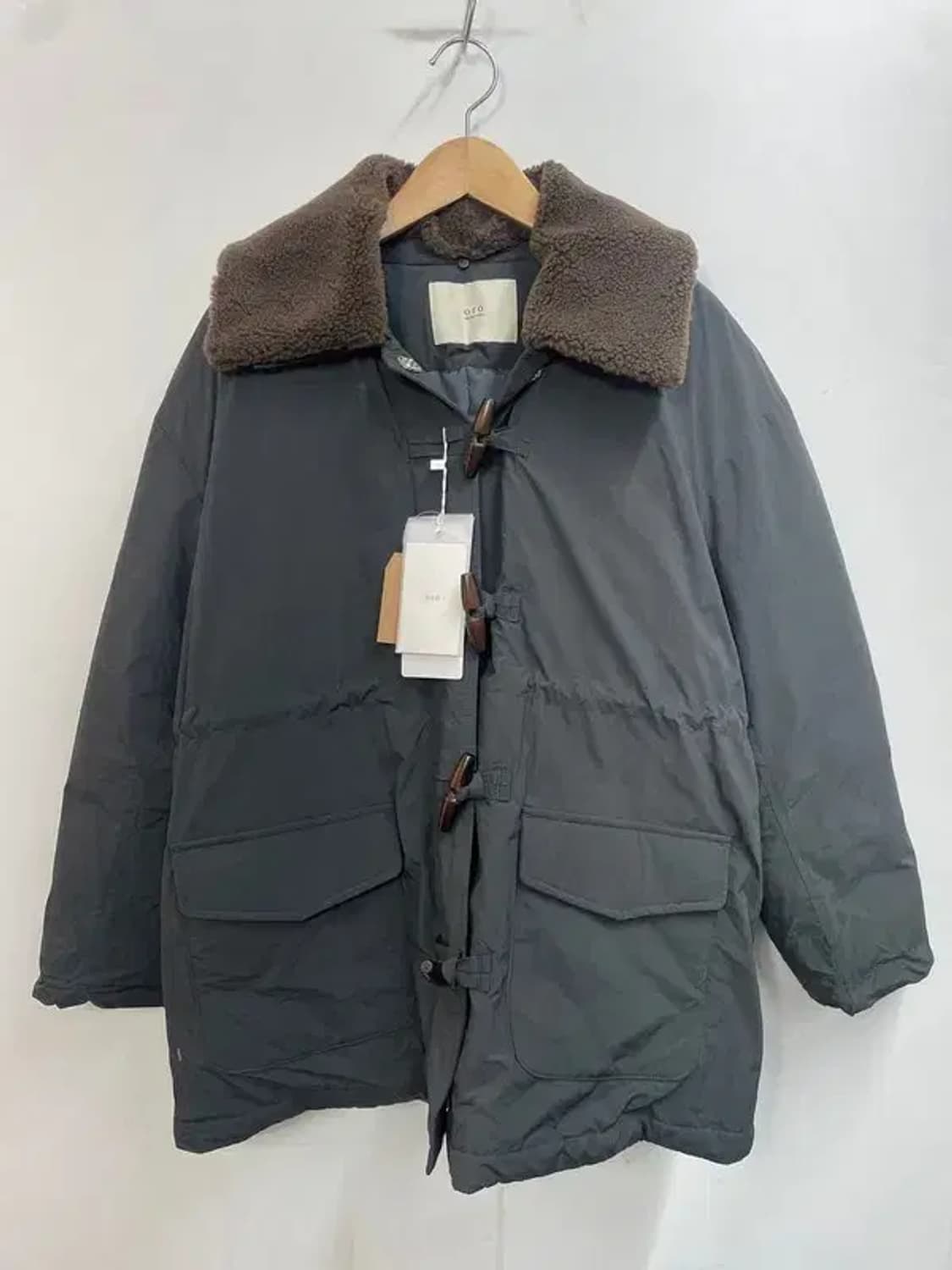 스몰 미사용 오로 시어링 하프 칼라 떡볶이 패딩 점퍼 상품이미지2