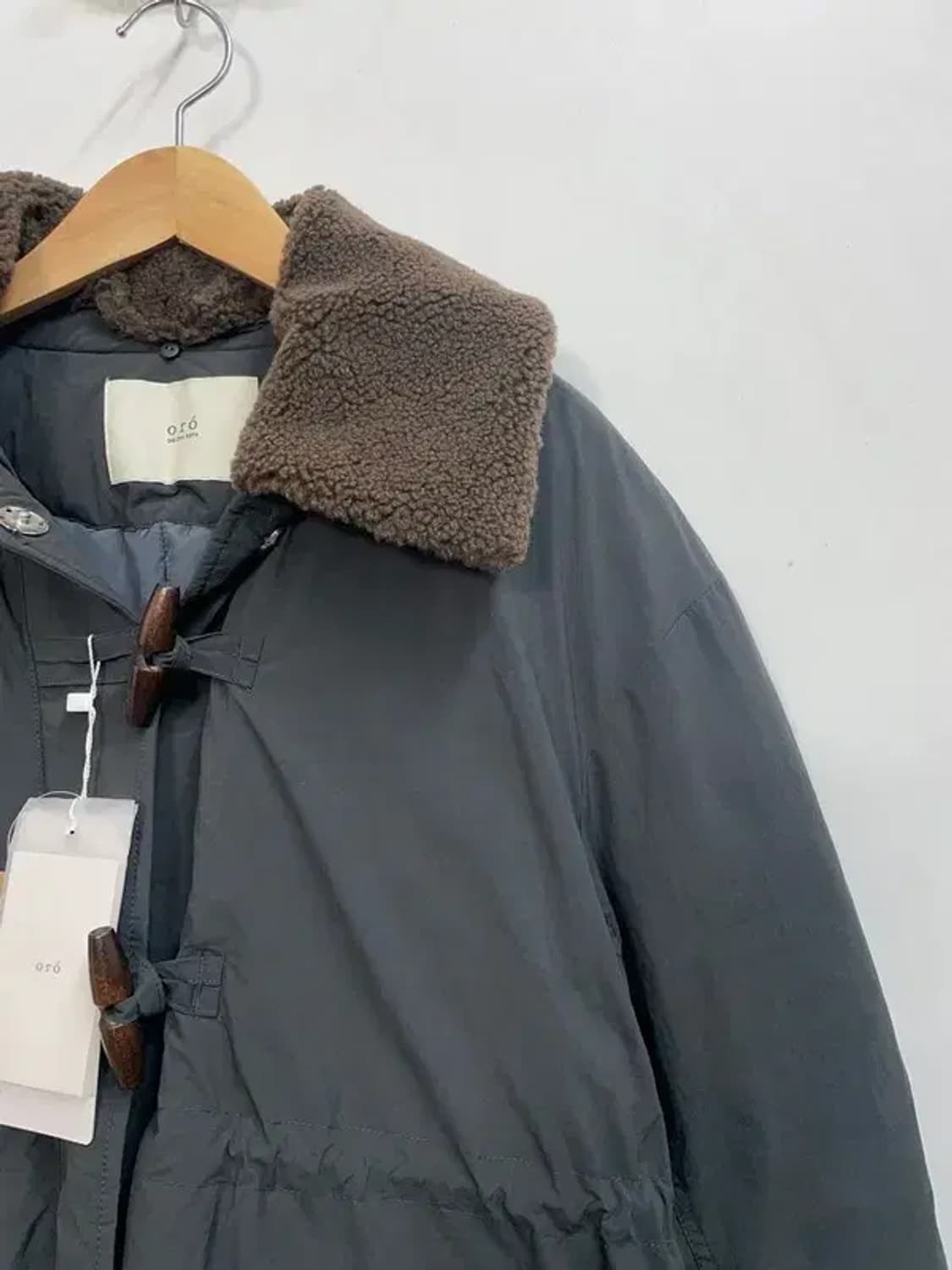 스몰 미사용 오로 시어링 하프 칼라 떡볶이 패딩 점퍼 상품이미지4