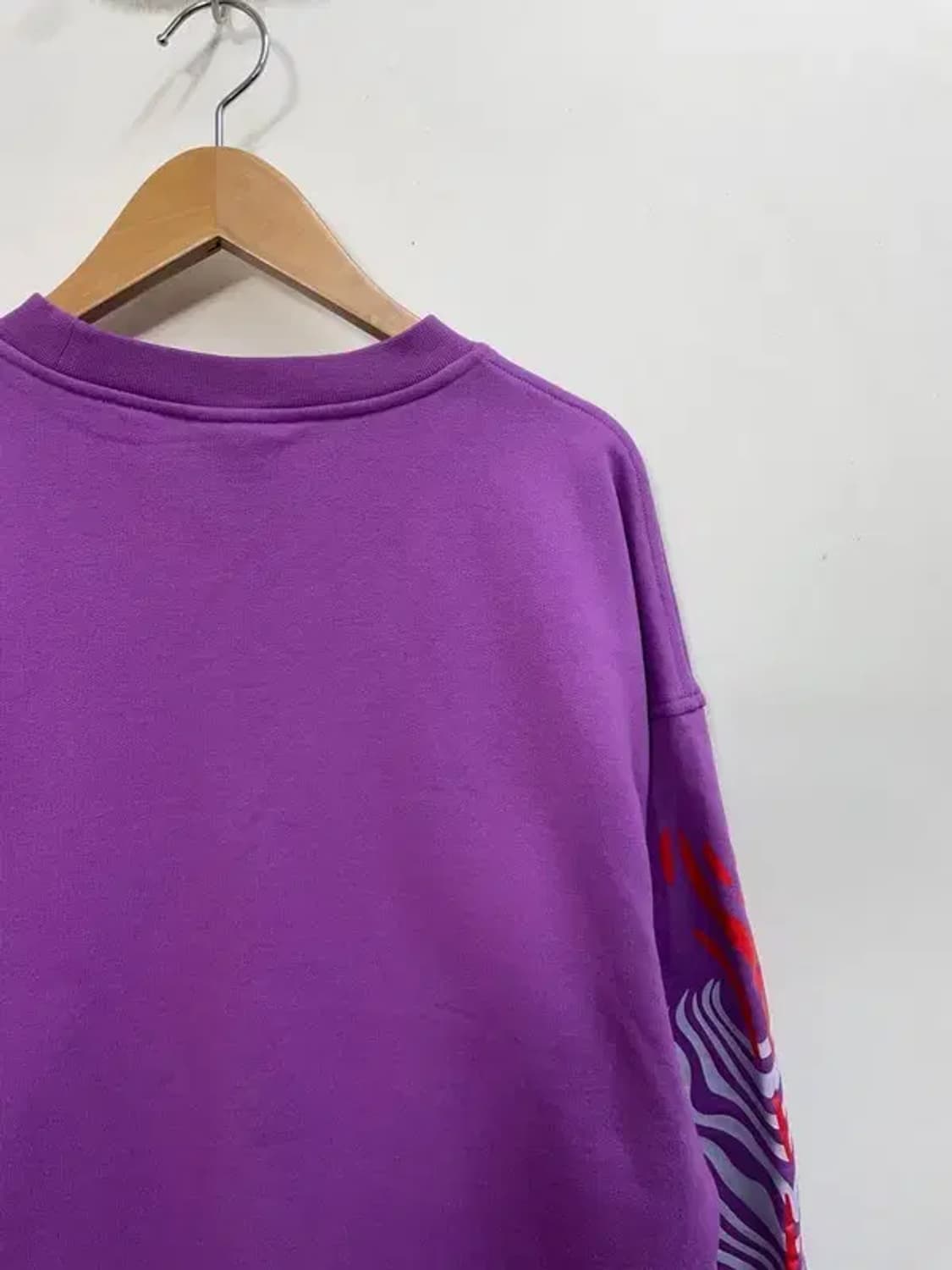 스몰 나이키 아노락 퍼플 오버핏 맨투맨 티셔츠 상품이미지9