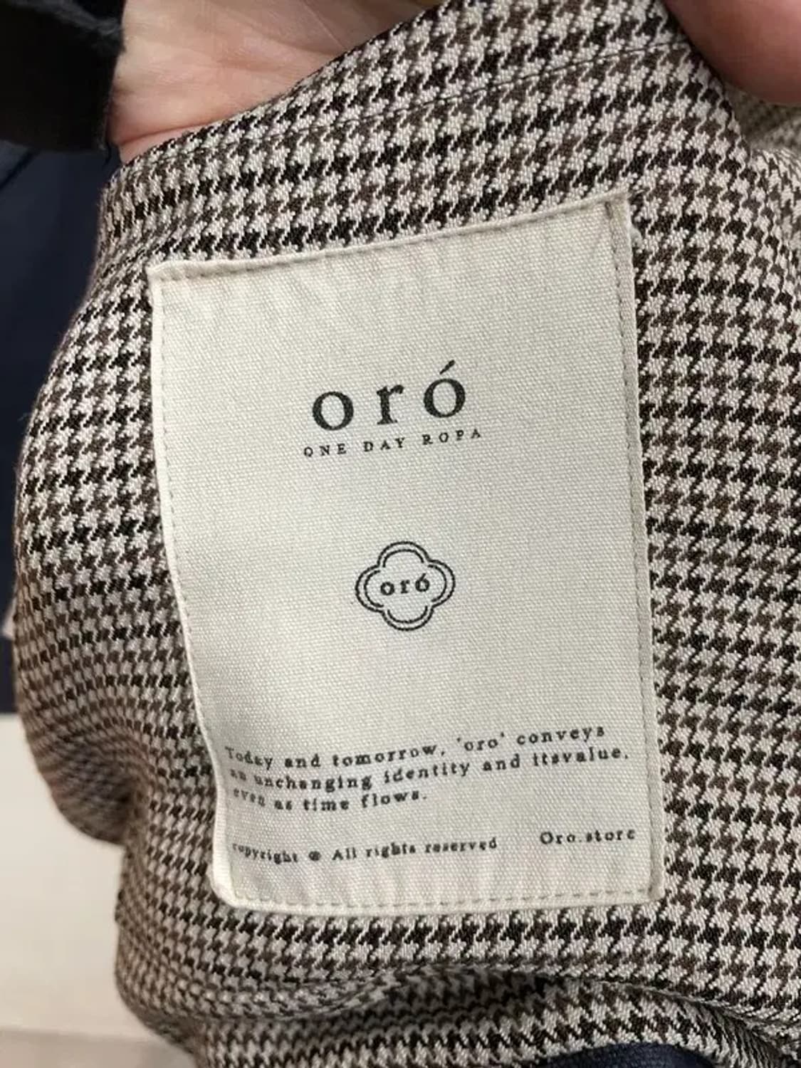 미사용 새상품 ORO 패티드 헌팅 워크자켓 점퍼 상품이미지7