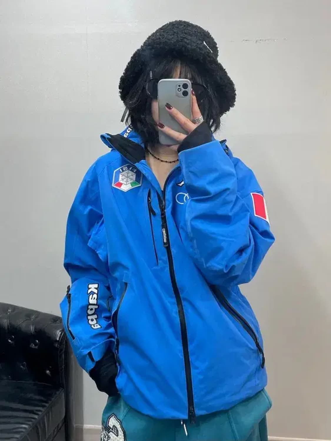 미디움 카파 이탈리아 아우디 스키복 팀복 블루 상품이미지1