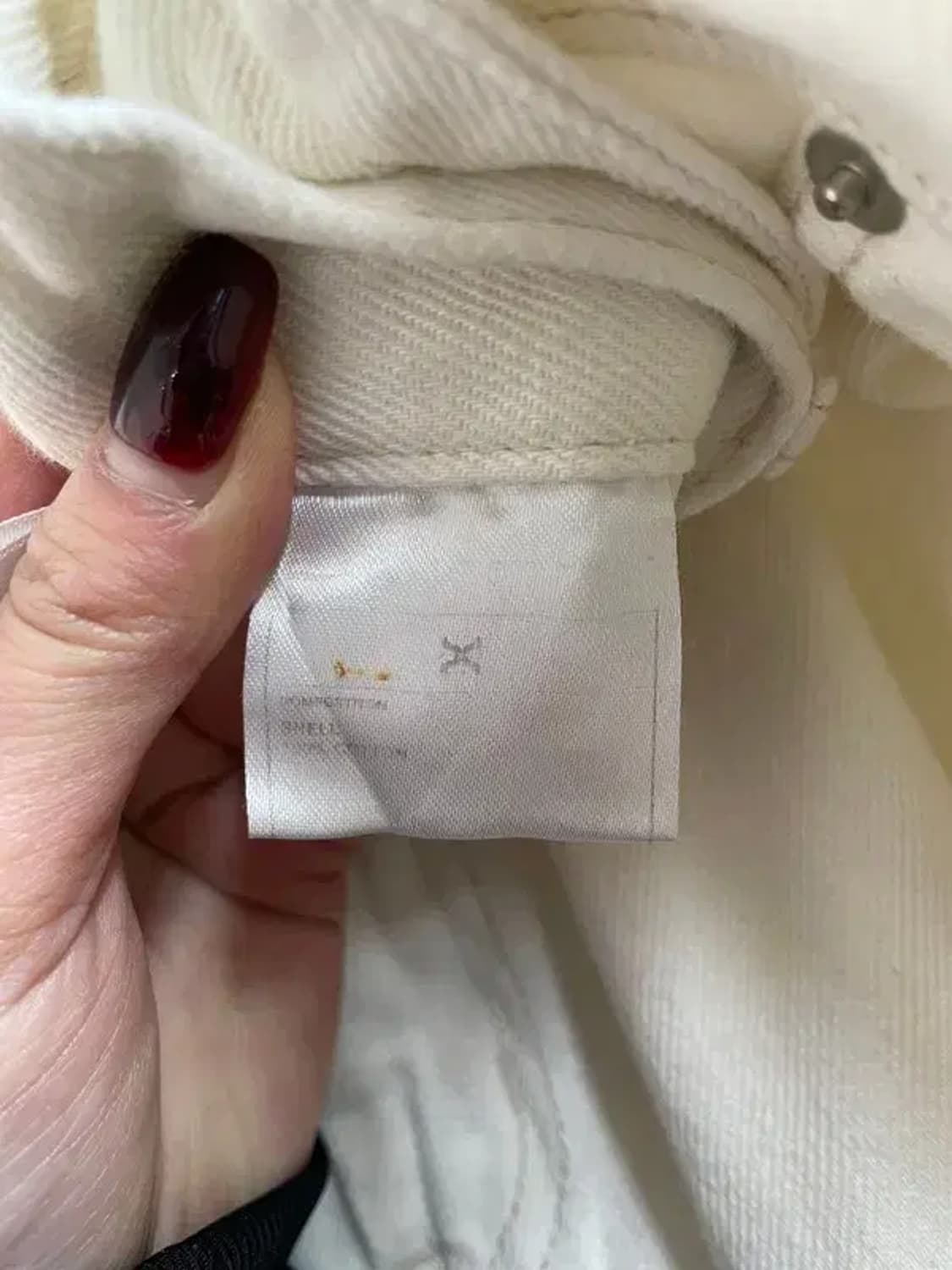 라지 세터 와이드 벨티드 팬츠 크림 상품이미지6