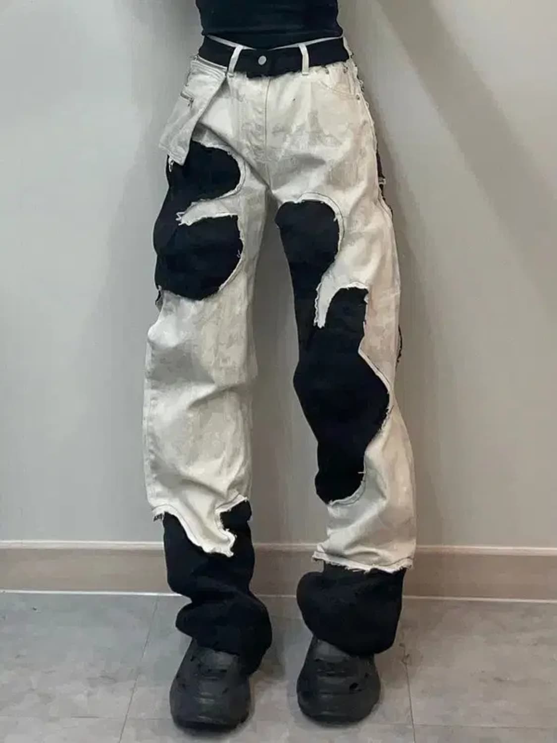 레저렉션 13 마블링팬츠 M사이즈 상품이미지1