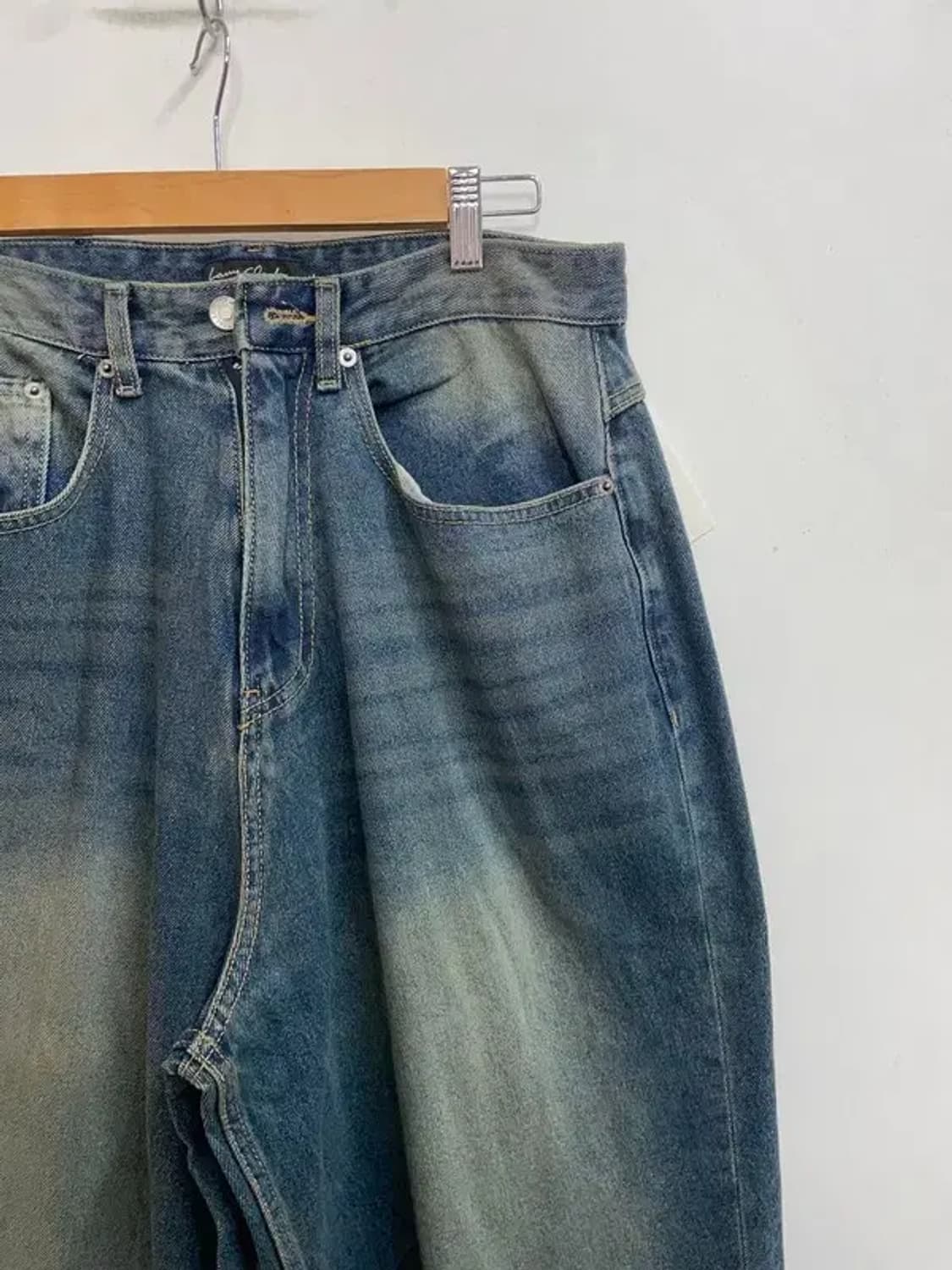 미디움  Lamy Clark 와이드 데님팬츠 청바지 상품이미지4