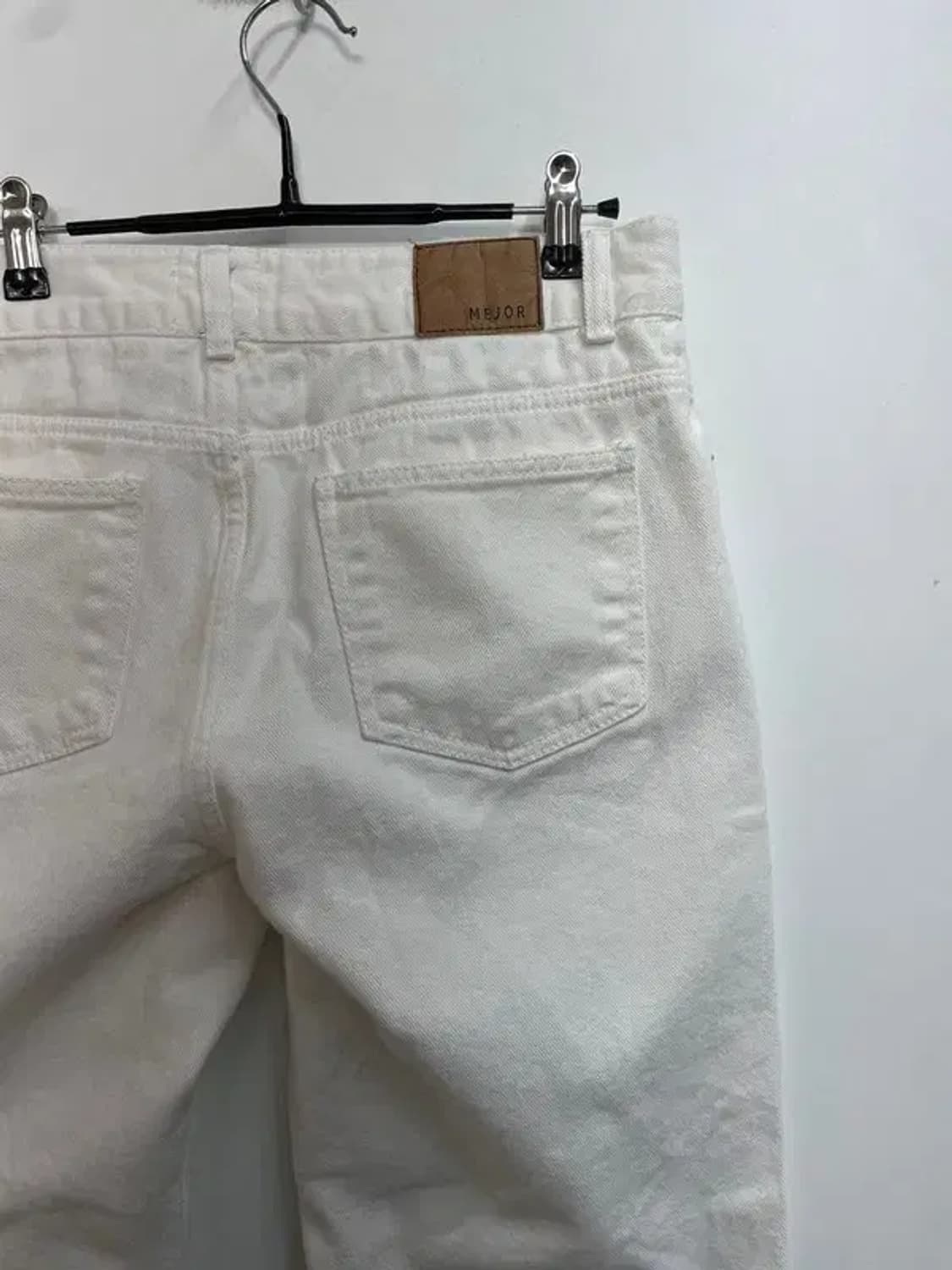 라지 mejor 워싱 와이드핏 면바지 팬츠 상품이미지8