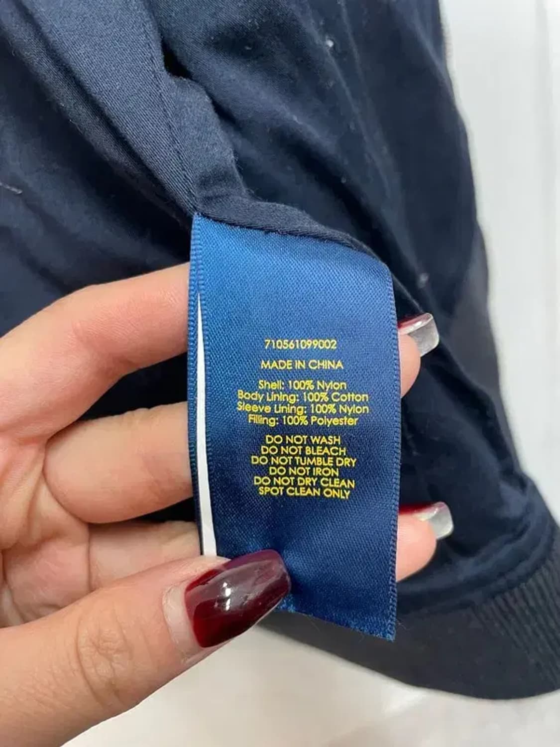 스몰 폴로 랄프로렌 남성 퀄팅 자켓 네이비 상품이미지7