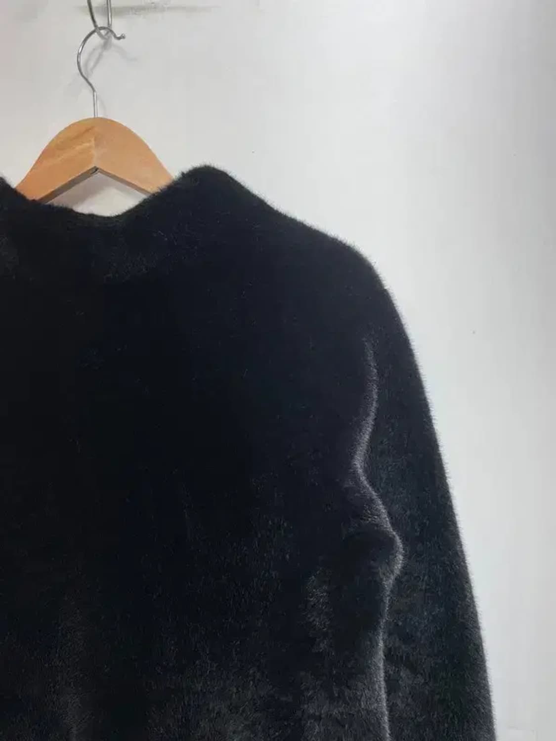 프리 Ba q 여자 인조 퍼 하프 코트 블랙 상품이미지10