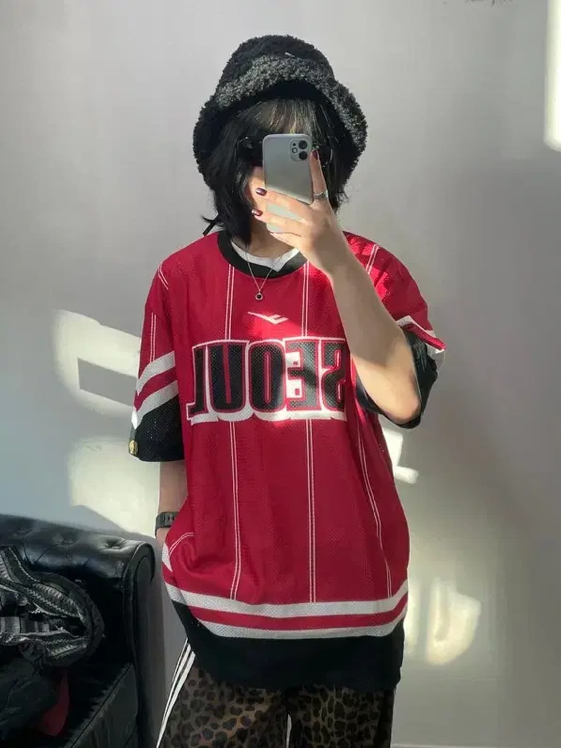 프로스펙스 x FC 서울 2023 메쉬 저지 플러스 스트라이프 상품이미지1