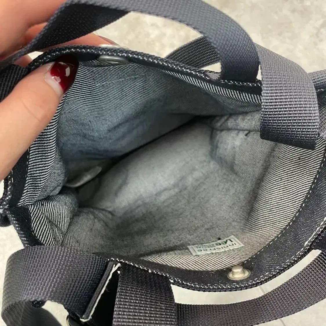 프리 lee 이니스프리 데님 미니백 가방 상품이미지3