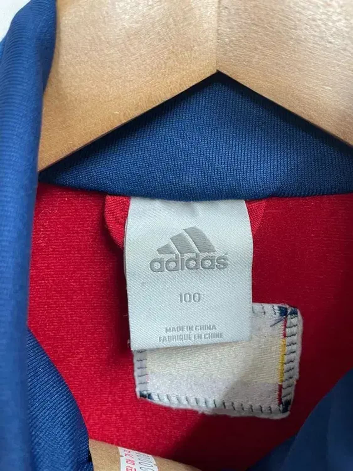 100 아디다스 올드스쿨 스페인 국대 트랙탑 져지 레드 상품이미지5