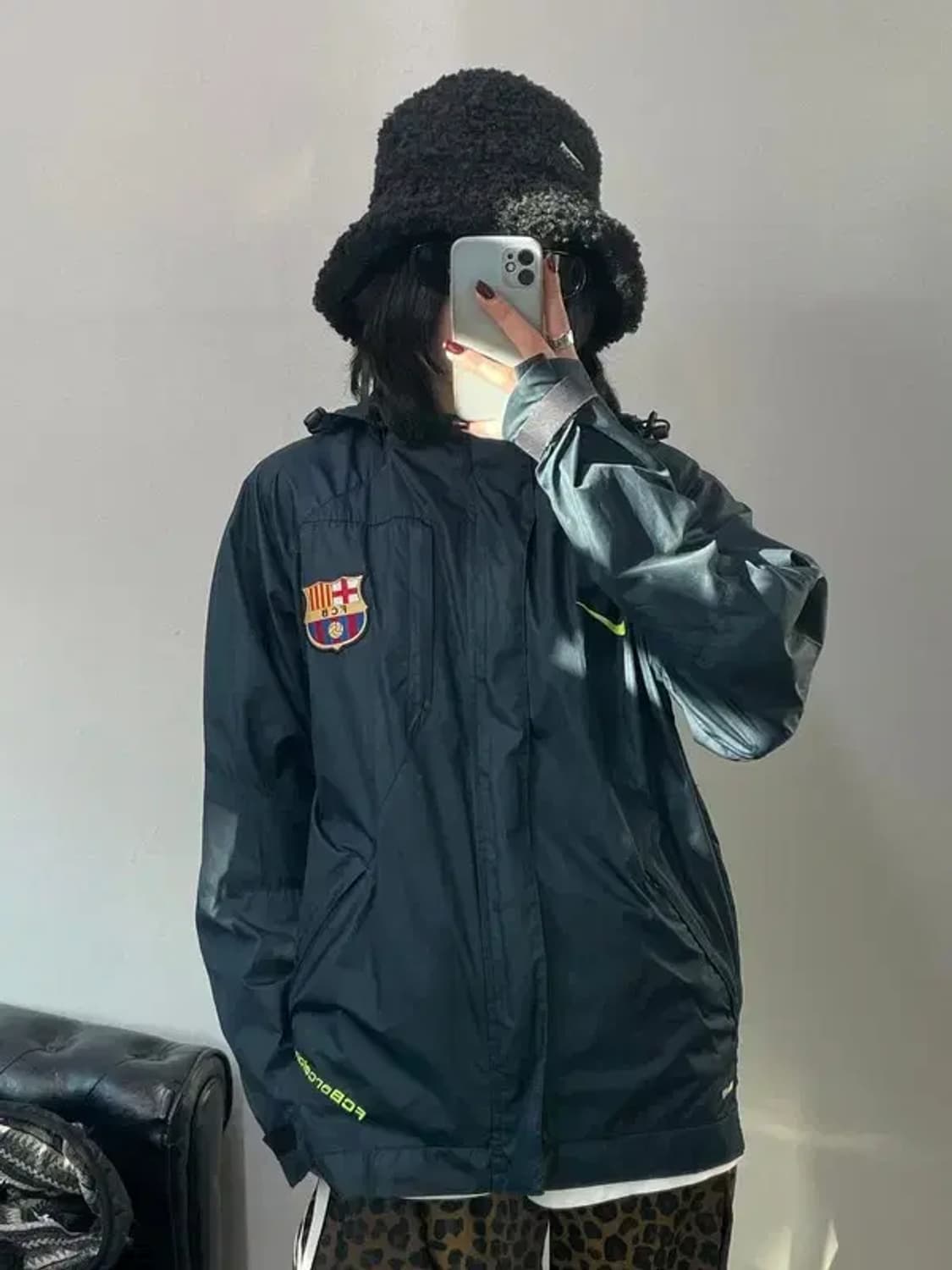 스몰 나이키 07 바르셀로나 윈드러너 바람막이 블록코어룩 상품이미지1