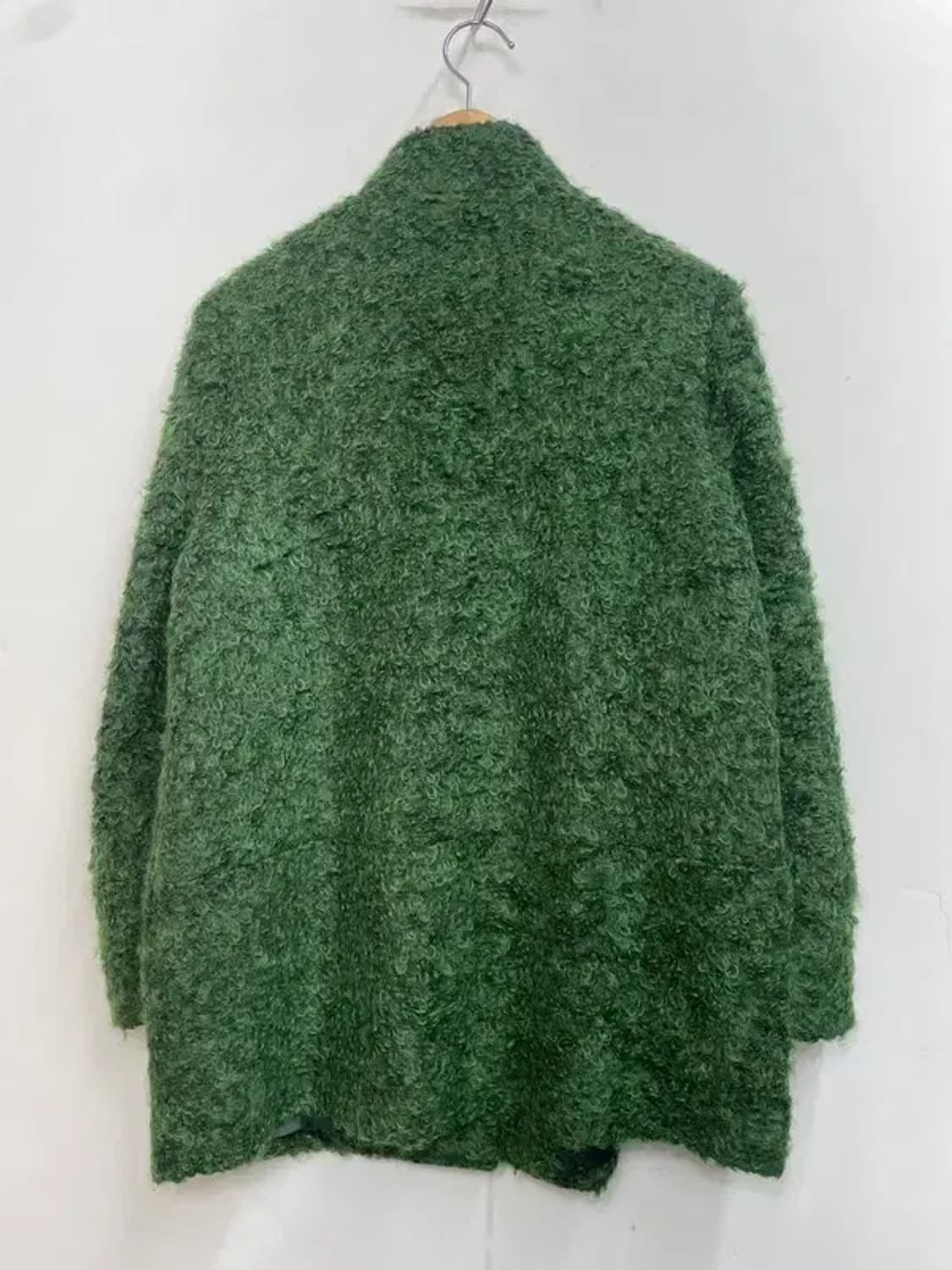 오은환 부티크 여성 모 아크릴 코트 그린 상품이미지8