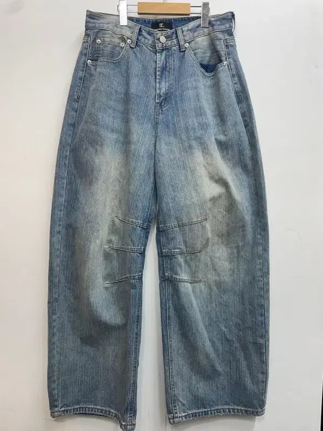 라지 decency concept 와이드 데님팬츠 청바지 상품이미지2