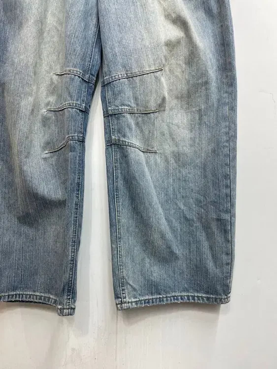 라지 decency concept 와이드 데님팬츠 청바지 상품이미지3
