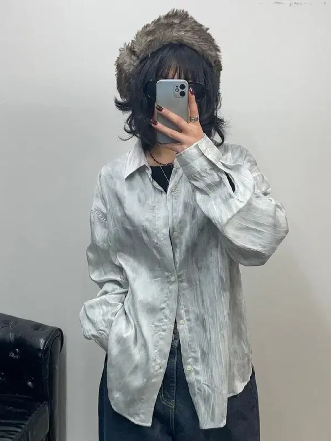 프리 ZOEWATSON 오버핏 셔츠 상품이미지1