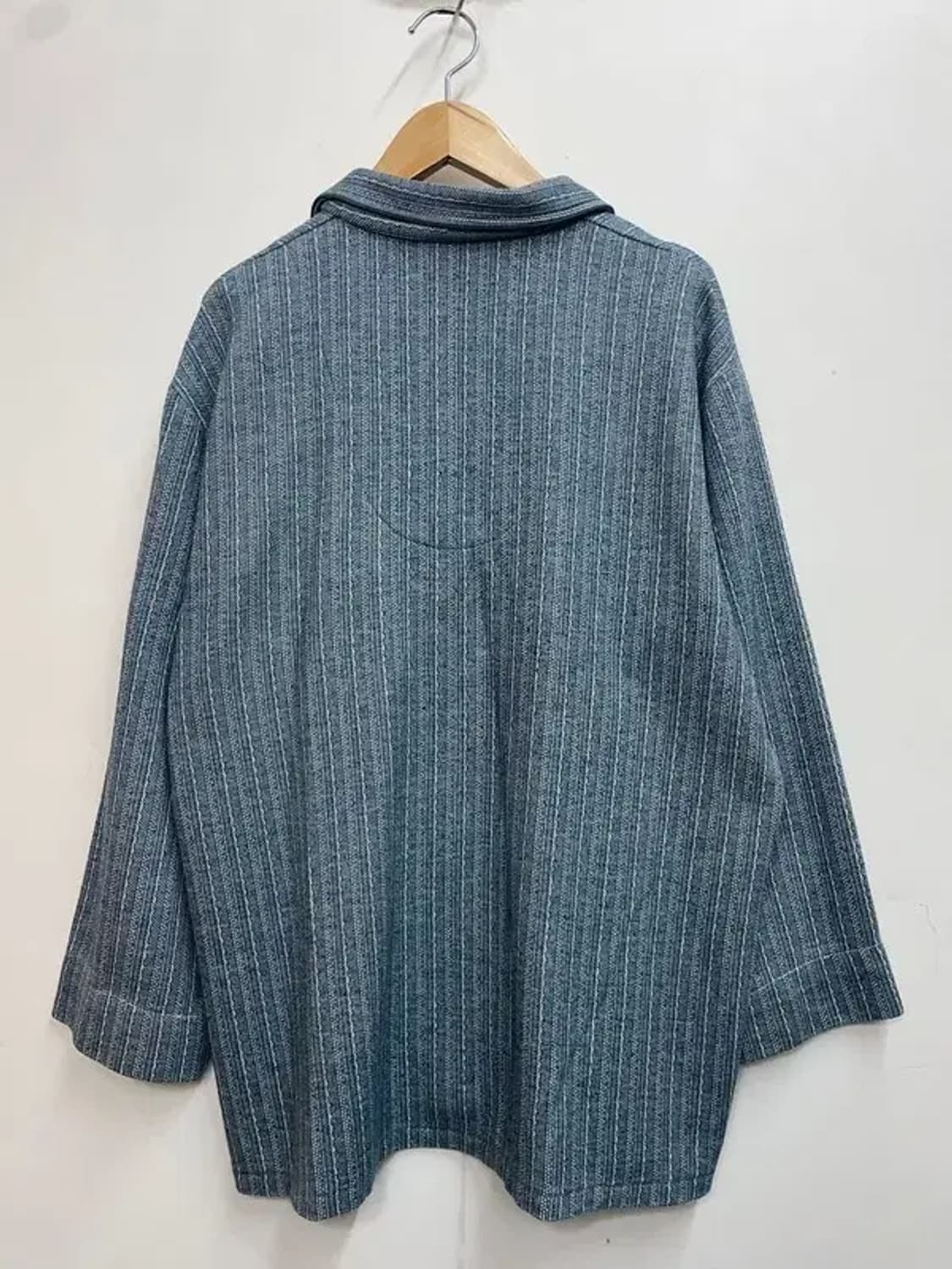 jpn 라지 스트라이프 오버핏 셔츠 남방 상품이미지9