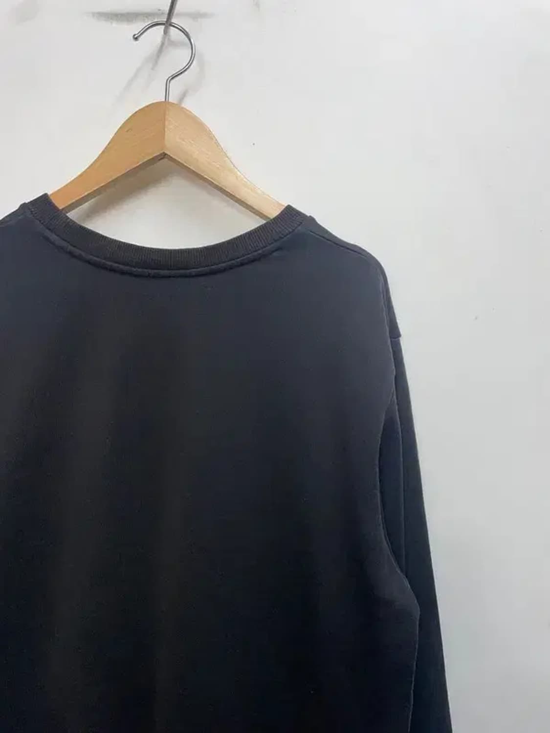 미디움 아디다스 y3 블랙 오버핏 맨투맨 티셔츠 상품이미지9