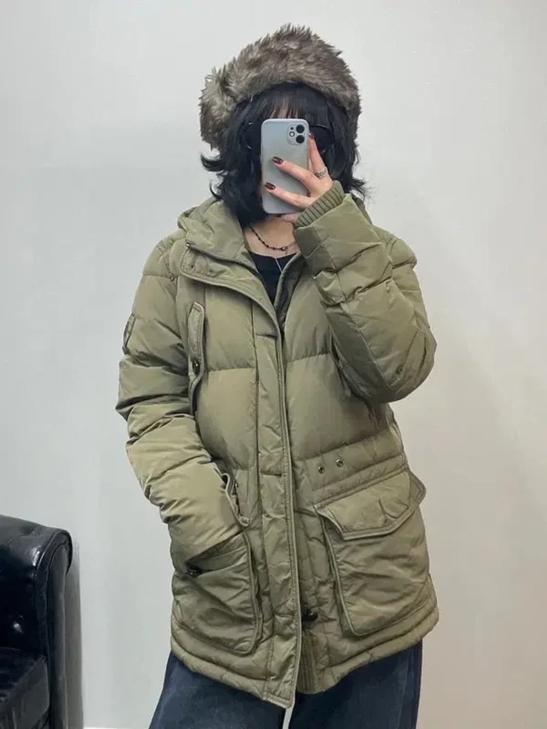 미디움 타미힐피거 구스 다운 점퍼 자켓 상품이미지1