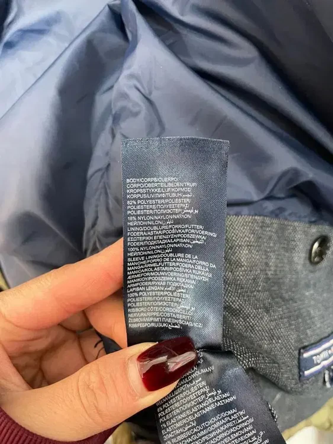 미디움 타미힐피거 구스 다운 점퍼 자켓 상품이미지10