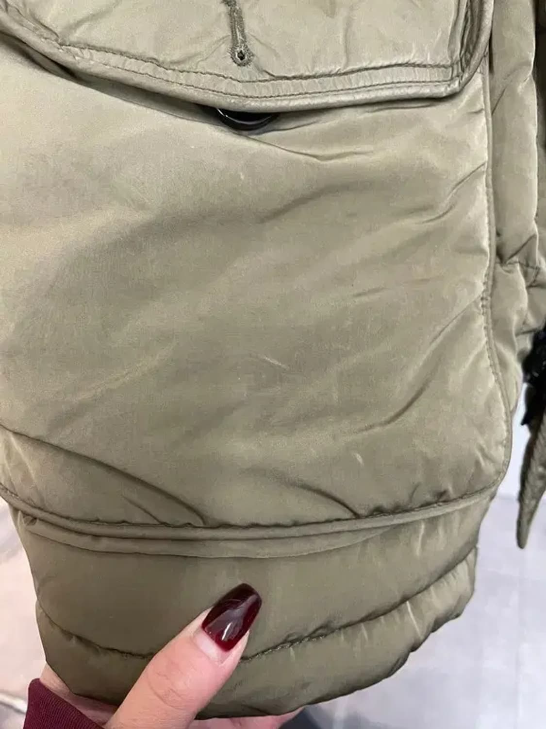 미디움 타미힐피거 구스 다운 점퍼 자켓 상품이미지6