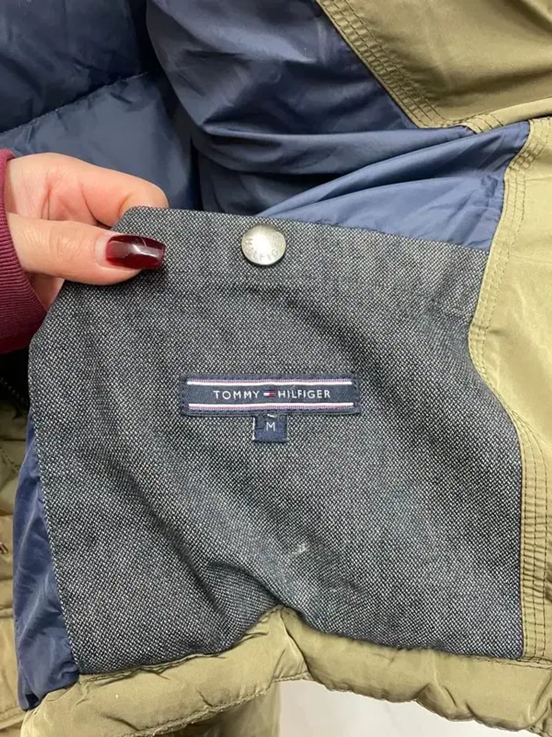 미디움 타미힐피거 구스 다운 점퍼 자켓 상품이미지9